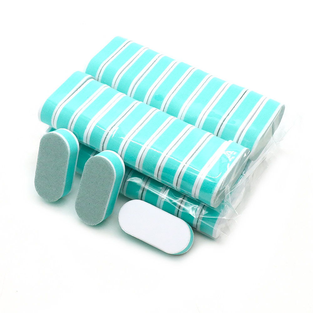 Nail Art Glossy - 10/60/120pcs Mini Nail Buffer File Block