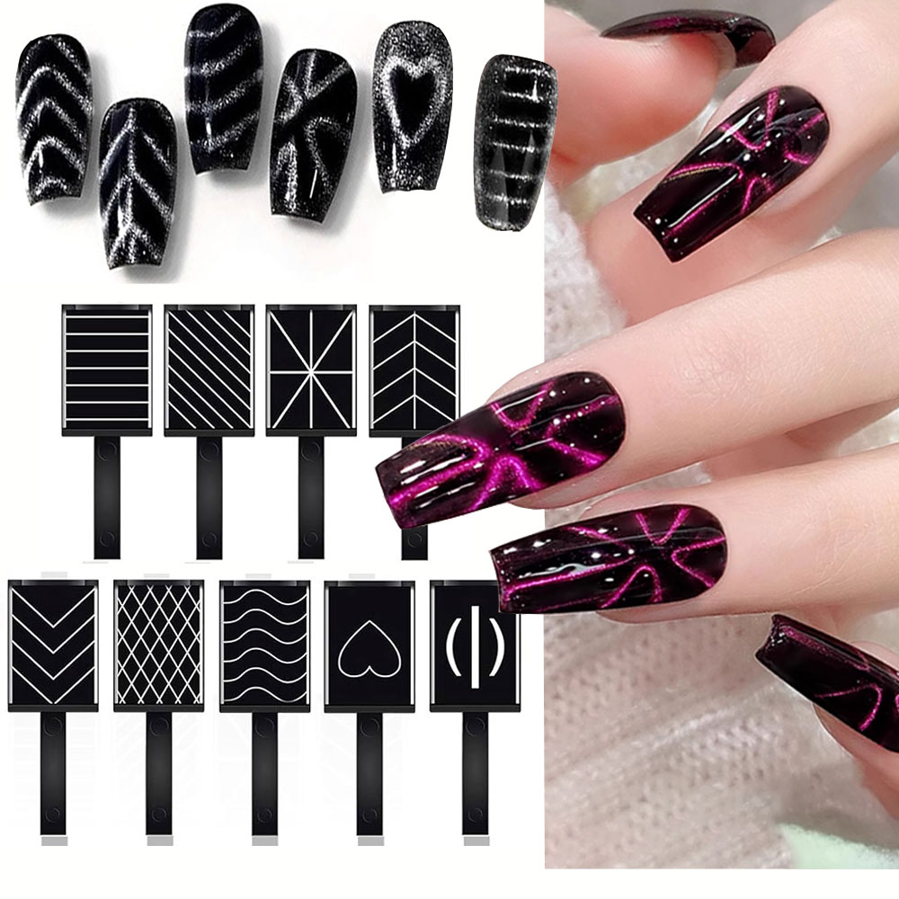 Nail Gel Polish Set - 4/5pcs Gel Nail Polish Cat Eye