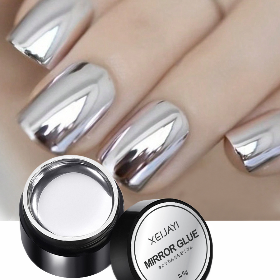 Nail Art Chrome - Mirror Metal Gel Nail Polish with