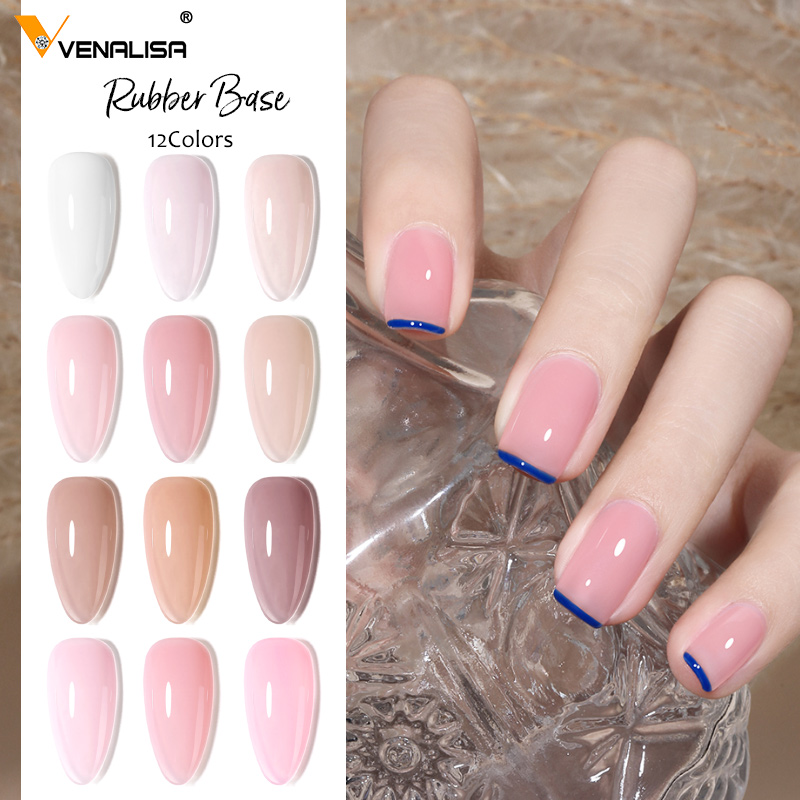 VENALISA Rubber Base Coat Colo - Nail Art One Piece 评论和价格