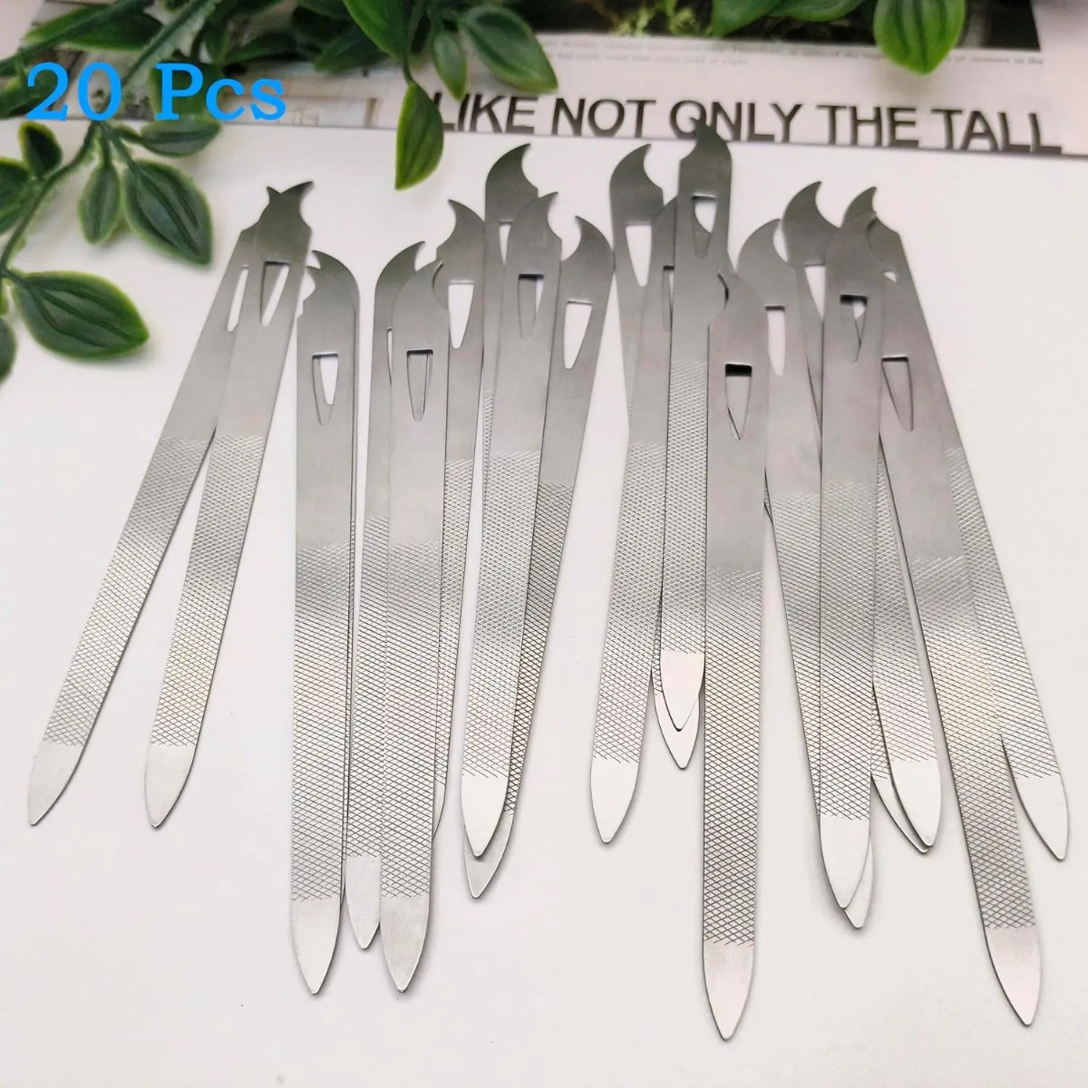10/20Pcs Metal Nail File Stain - Nail Extension Form 评论和价格