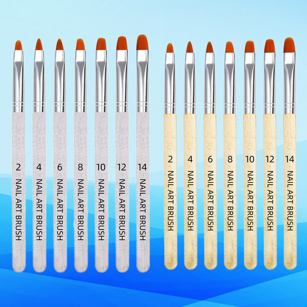 14Pcs Nail Art Pen Set Uv Gel  - Nail Gel Polish Set 评论和价格
