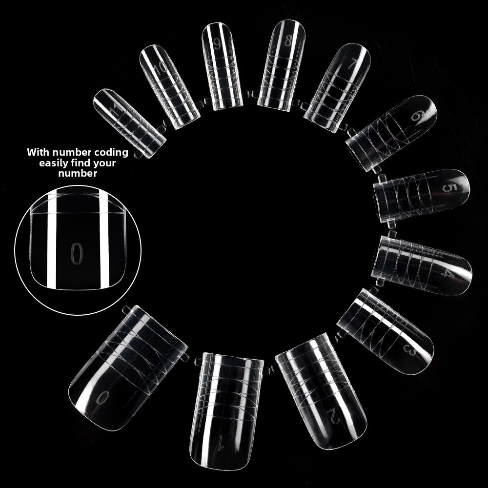 120pcs New Dual Forms Toe Nail - Nail Extension Form 评论和价格