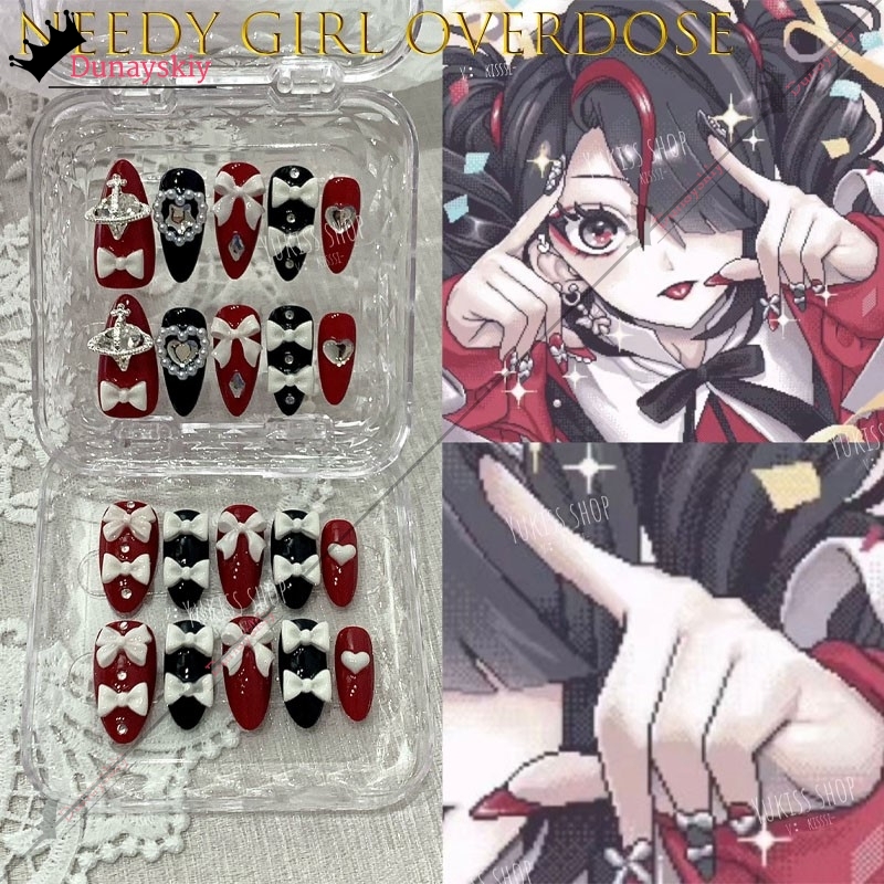 YiNuo*/Needy Girl Overdose Jir - Press On Nail Set 评论和价格