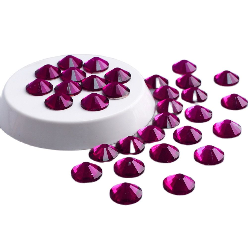 Fuchsia Bright SS3-SS50 Glass  - Nail Art Fuchsia 评论和价格
