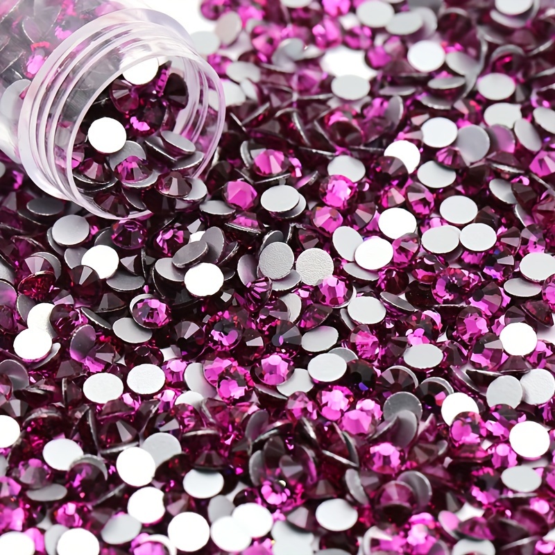 1440PCS SS4-SS40 Purple Red Fu - Nail Art Fuchsia 评论和价格