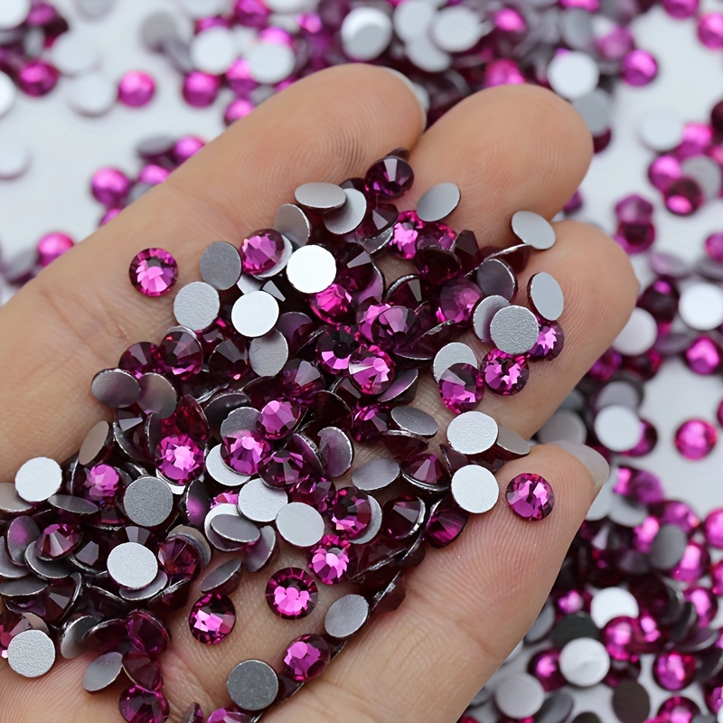 1440PCS SS4-SS40 Purple Red Fu - Nail Art Fuchsia 评论和价格