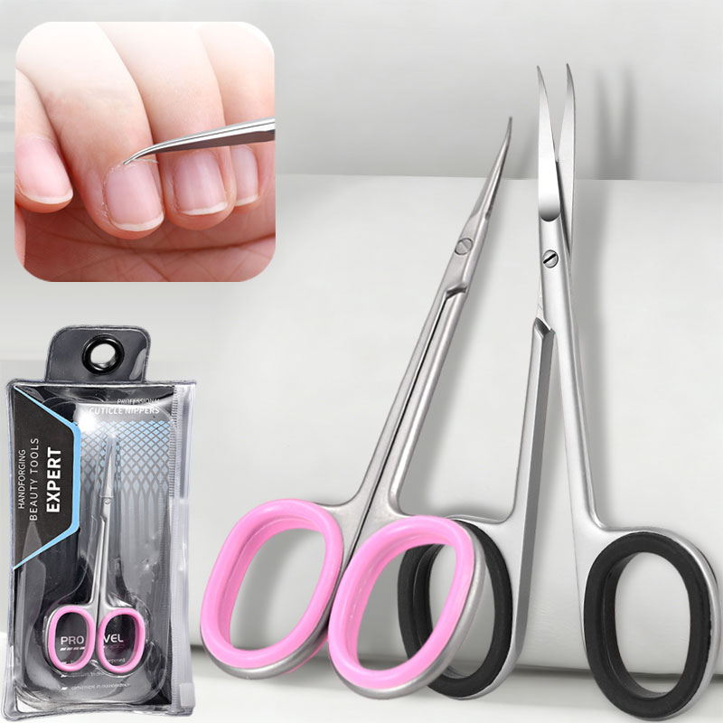Stainless Steel Curved Tip Cut - Nail Extension Form 评论和价格