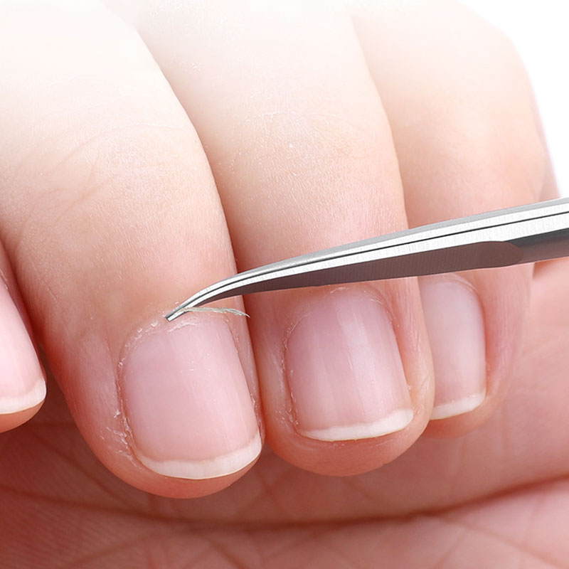 Stainless Steel Curved Tip Cut - Nail Extension Form 评论和价格