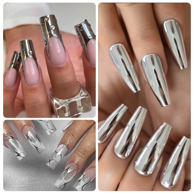 Mttssii 8ml Super Silver Metal - Nail Art Chrome 评论和价格
