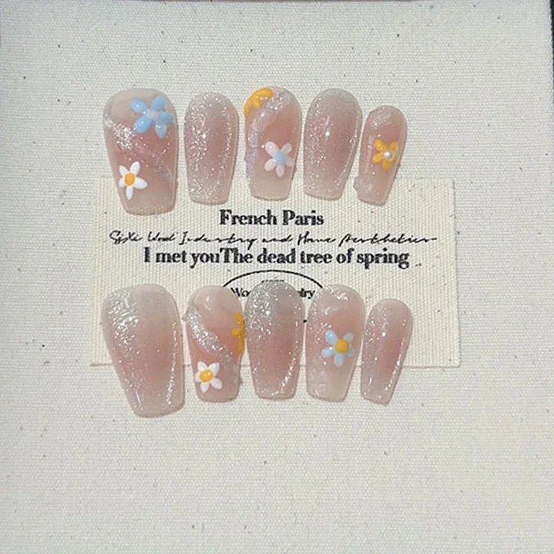 10pcs Cute Handmade Cat Eye Po - Nail Art Pink Cat Eye 评论和价格