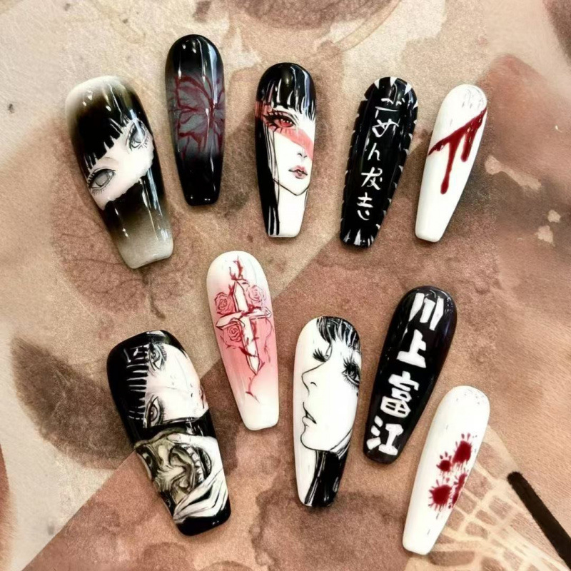Kawakami Tomie Manicure Sweet  - Press On Nail Set 评论和价格