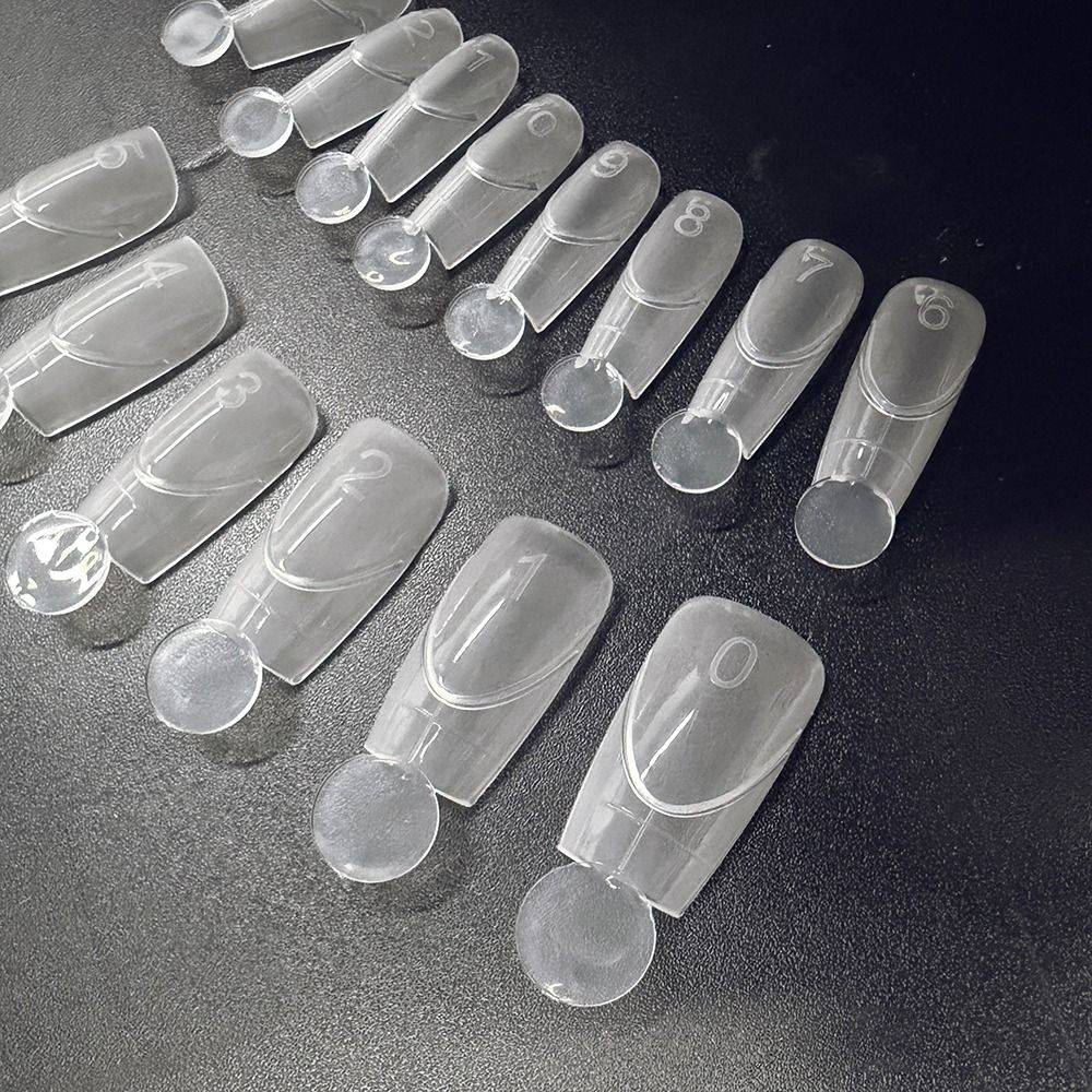 140PCS Matte Surface French Na - Nail Extension Form 评论和价格