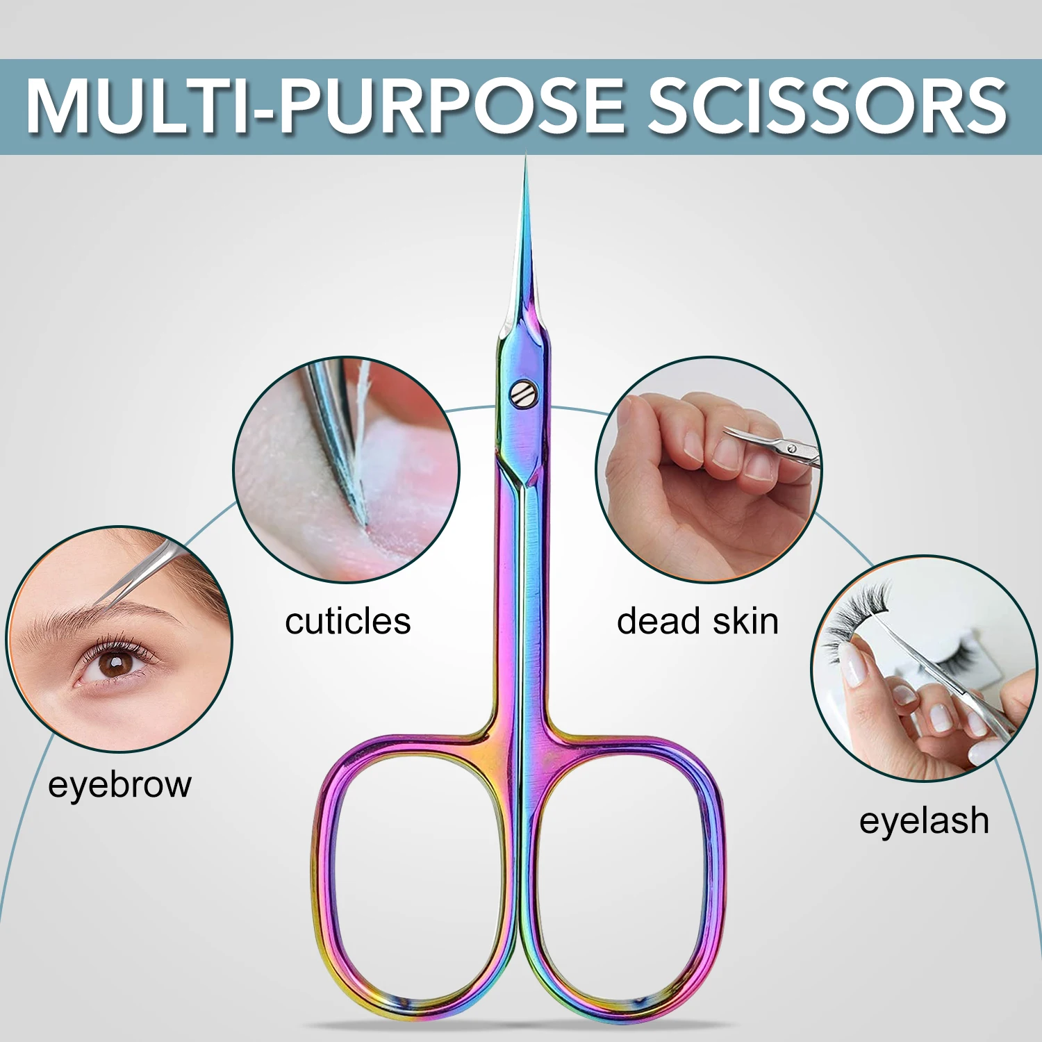 Russian Manicure Scissors Cuti - Nail Extension Form 评论和价格