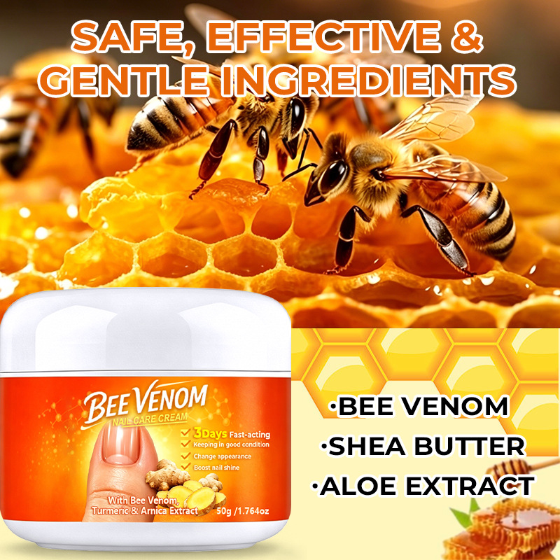 Bee Venom Nail Care Cream with - Nail Art Glossy 评论和价格