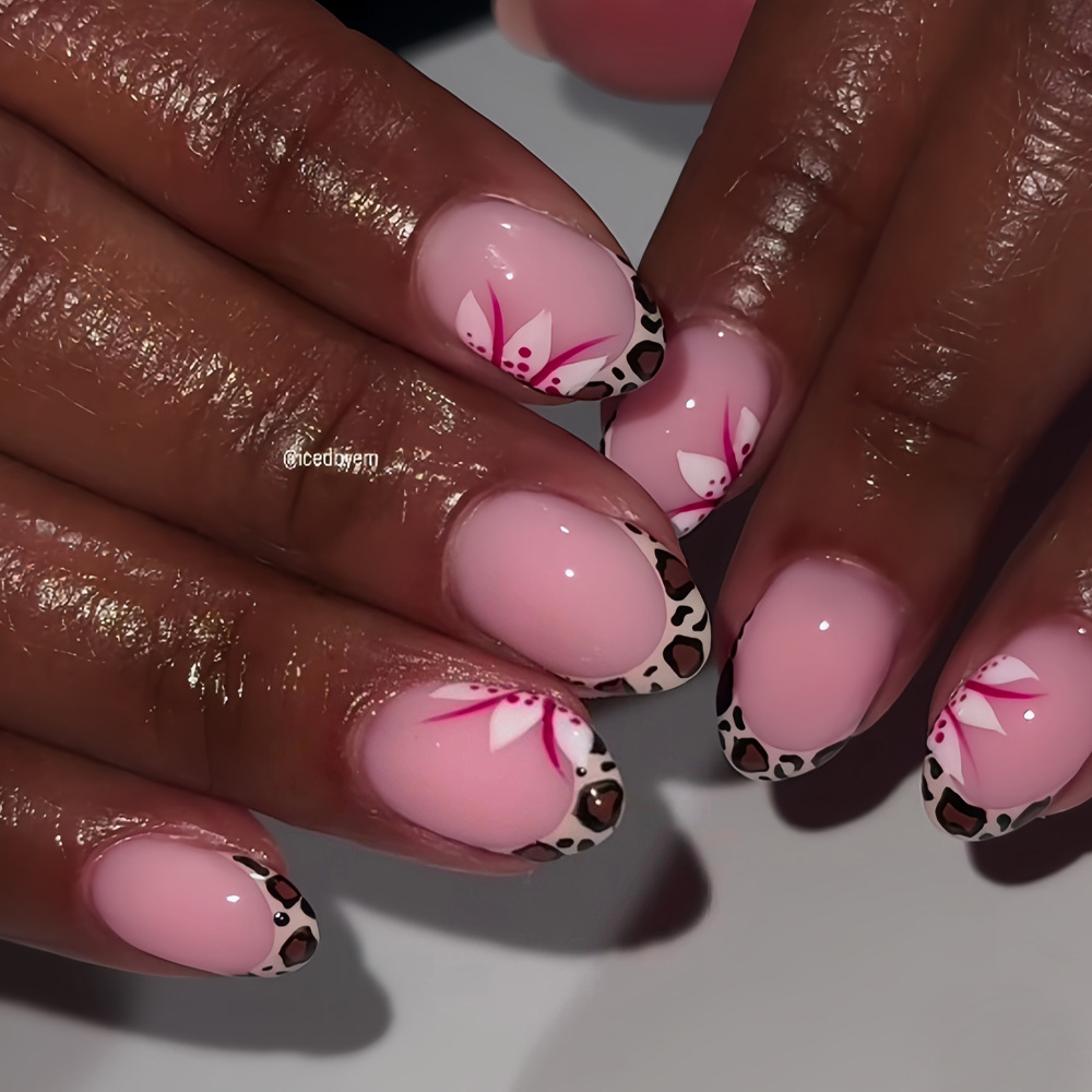 Short long fake nails for wome - Press On Nail Set 评论和价格