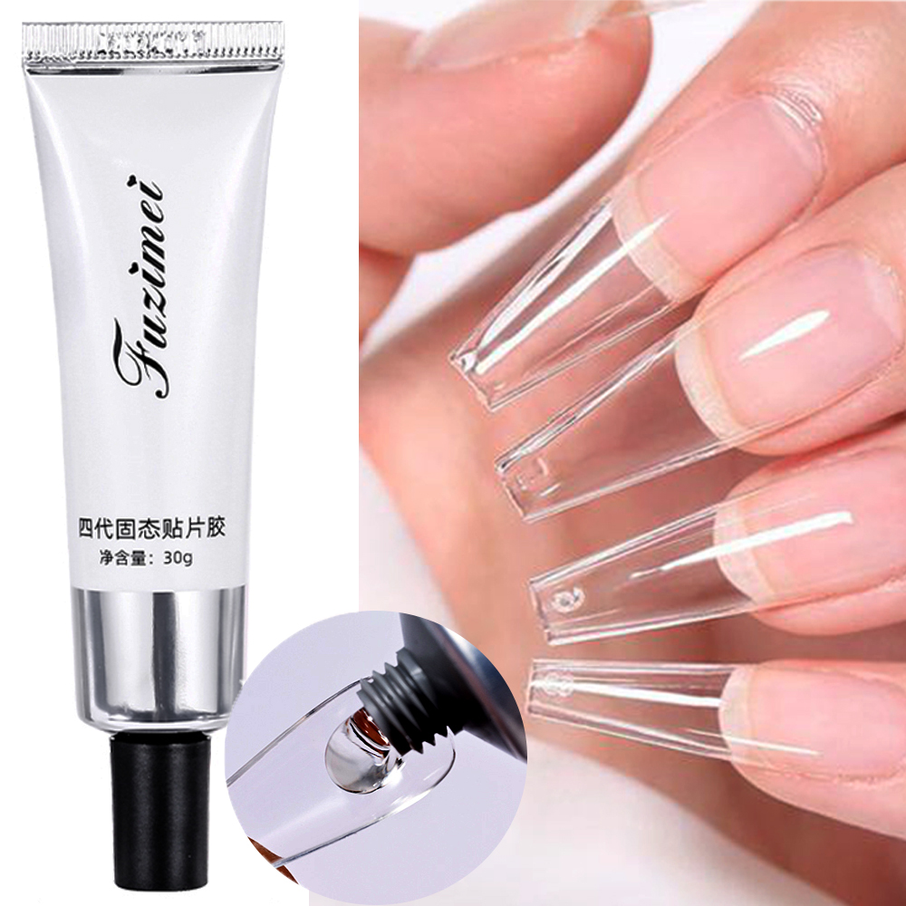 30/20/10g Solid Soft Fake Nail - Nail Extension Form 评论和价格