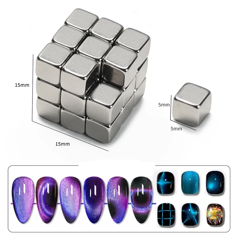 Multi Style Cat Eye Nail Magne - Nail Gel Polish Set 评论和价格
