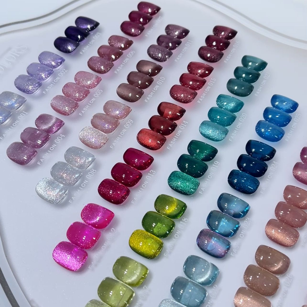 2026 U Omeei 36 Colors Cat Eye - Nail Gel Polish Set 评论和价格