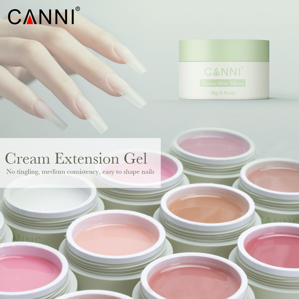 CANNI 28g TPO FREE Cream Exten - Nail Extension Form 评论和价格
