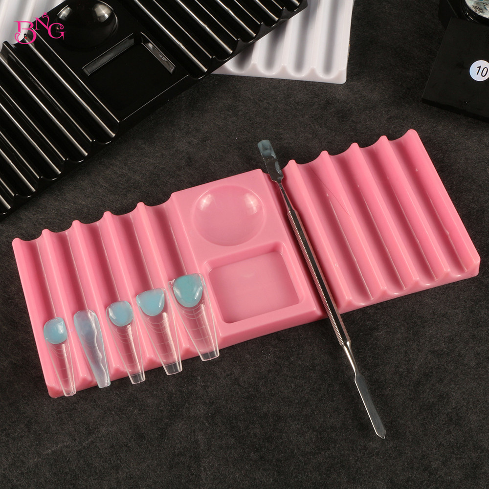 BNG Dual Form Holder Plastic P - Nail Extension Form 评论和价格