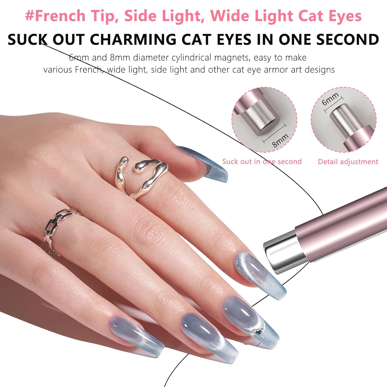 Cat Eye Magnetic Ball With Nai - Nail Gel Polish Set 评论和价格