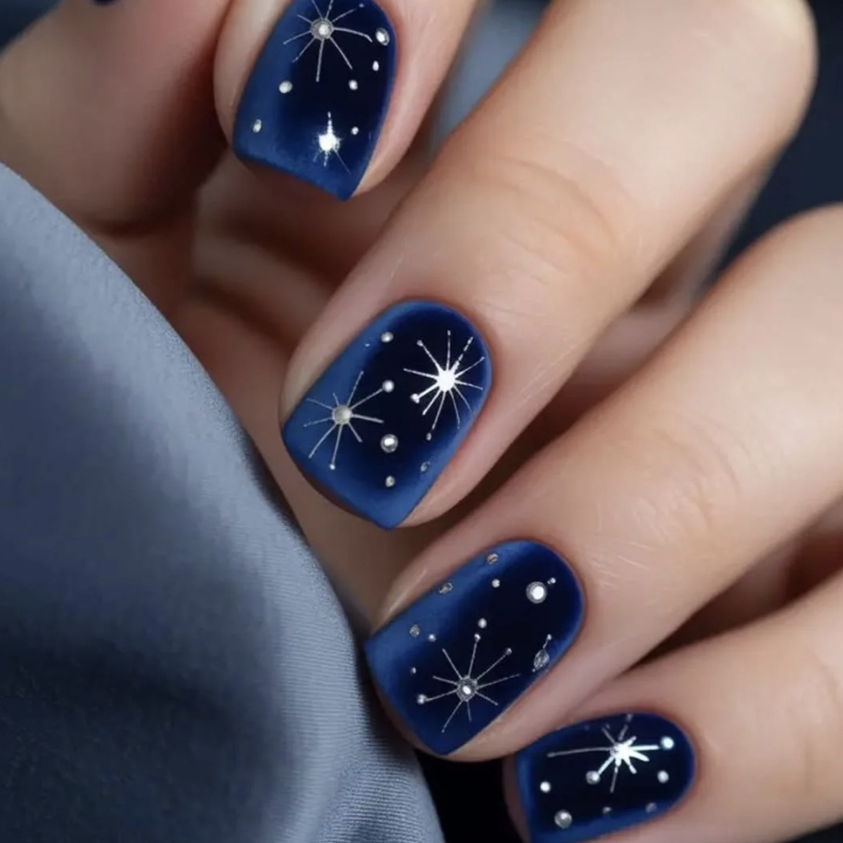 Short Medium fake nails gradie - Press On Nail Set 评论和价格