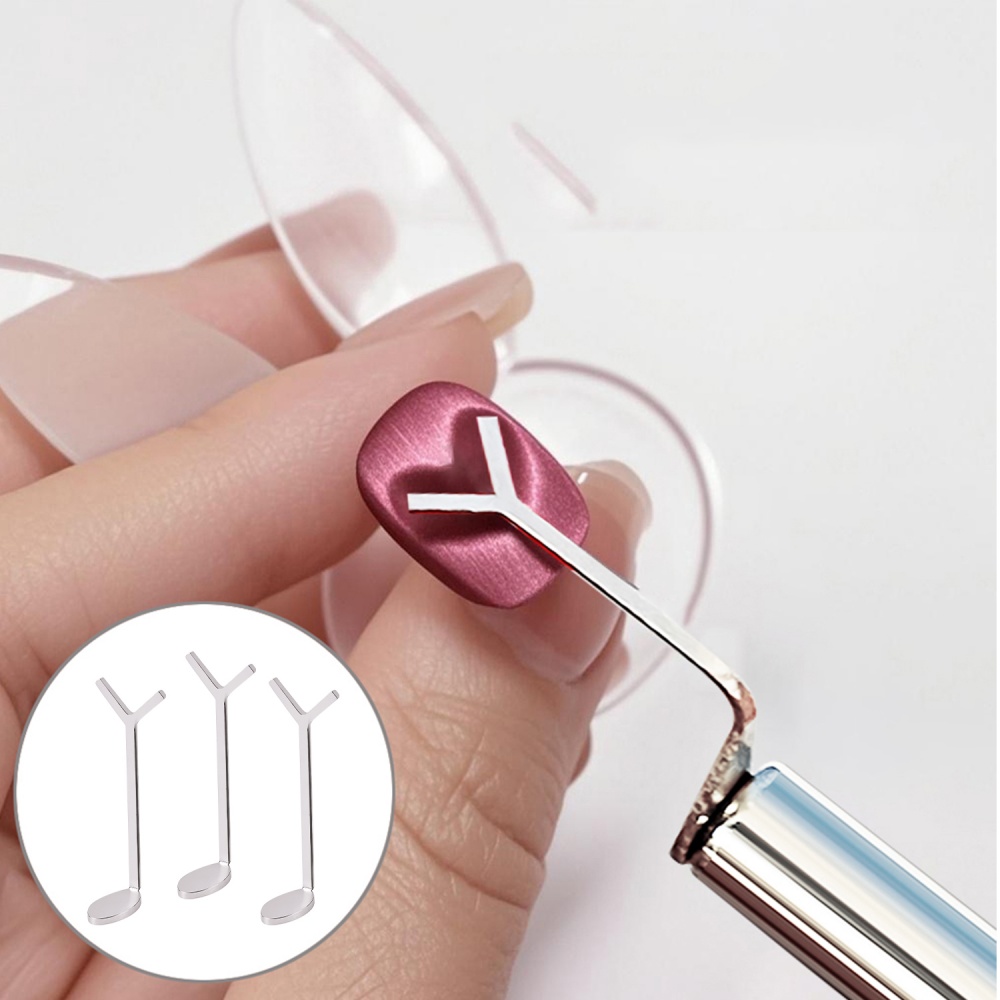 1/2/3/4pcs Y-Shaped Heart Cat  - Nail Gel Polish Set 评论和价格