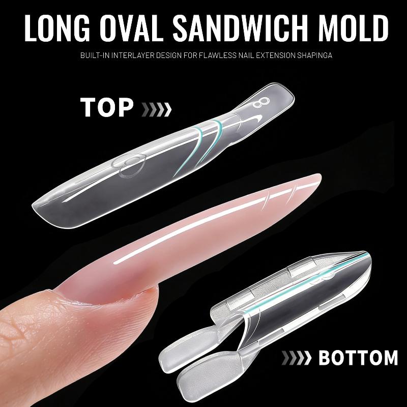 New Sandwich Dual Nail Forms 1 - Nail Extension Form 评论和价格