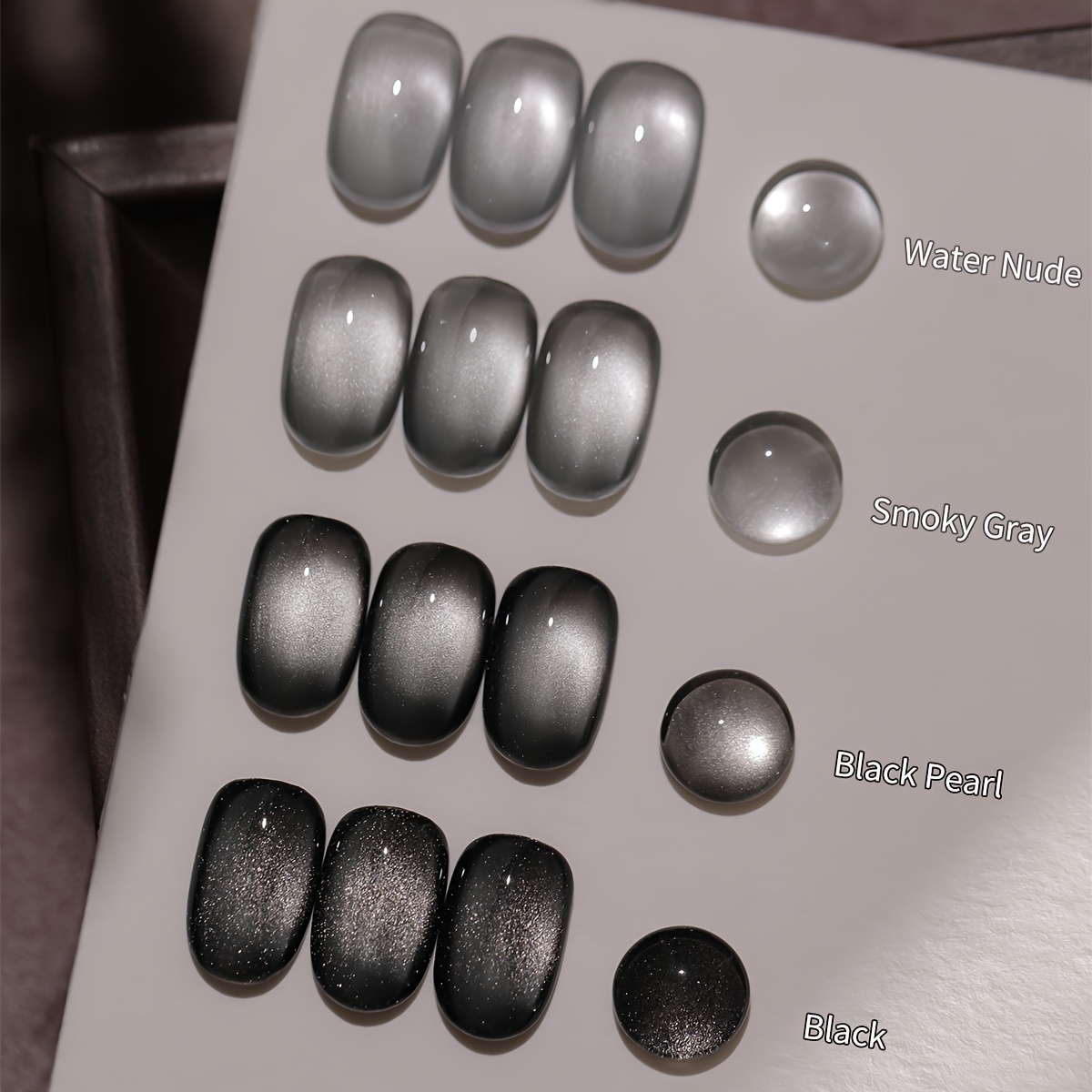 1/4pcs 10ml Popular Cat Eye Ma - Nail Art Chrome 评论和价格