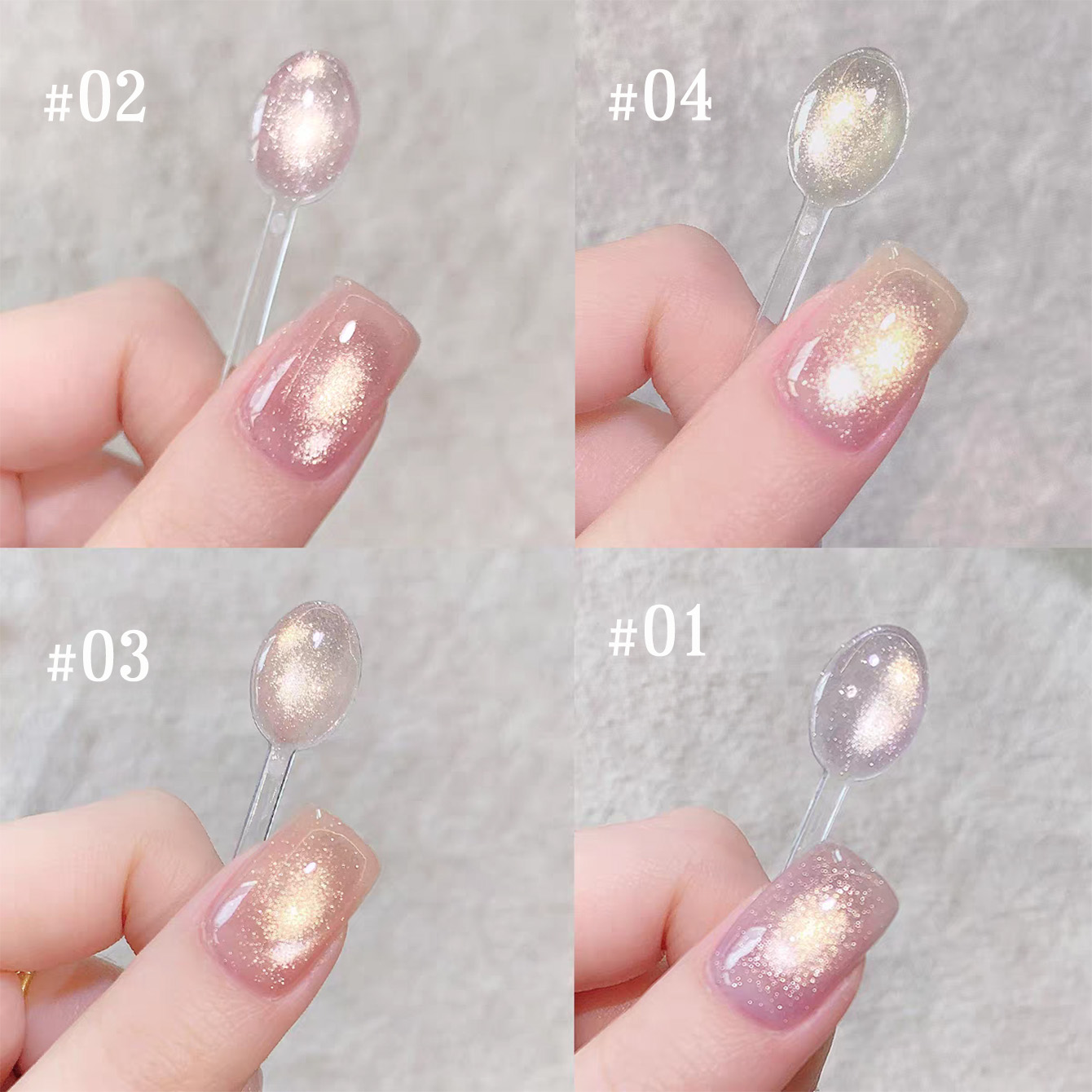 1pcs TC Pink Golden Eye Gel Na - Nail Art Pink Cat Eye 评论和价格
