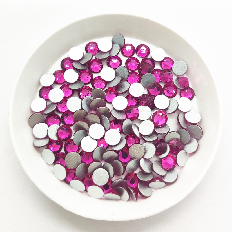 All Size SS3-SS60 Fuchsia Glas - Nail Art Fuchsia 评论和价格