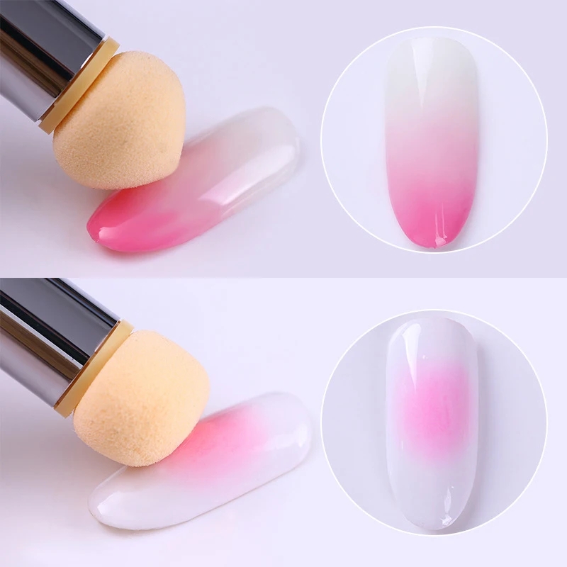 Round Sharp Head Sponge Heads  - Nail Art Glossy 评论和价格