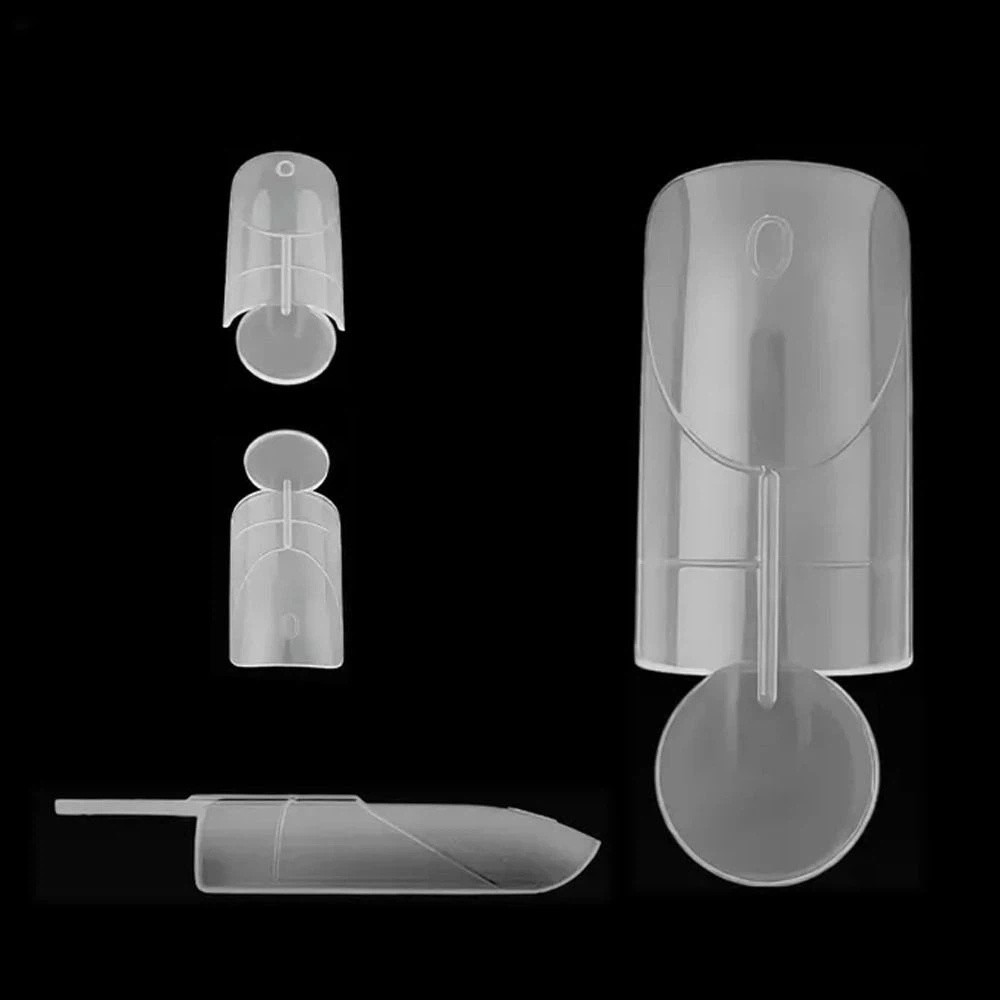 140PCS Matte Surface French Na - Nail Extension Form 评论和价格