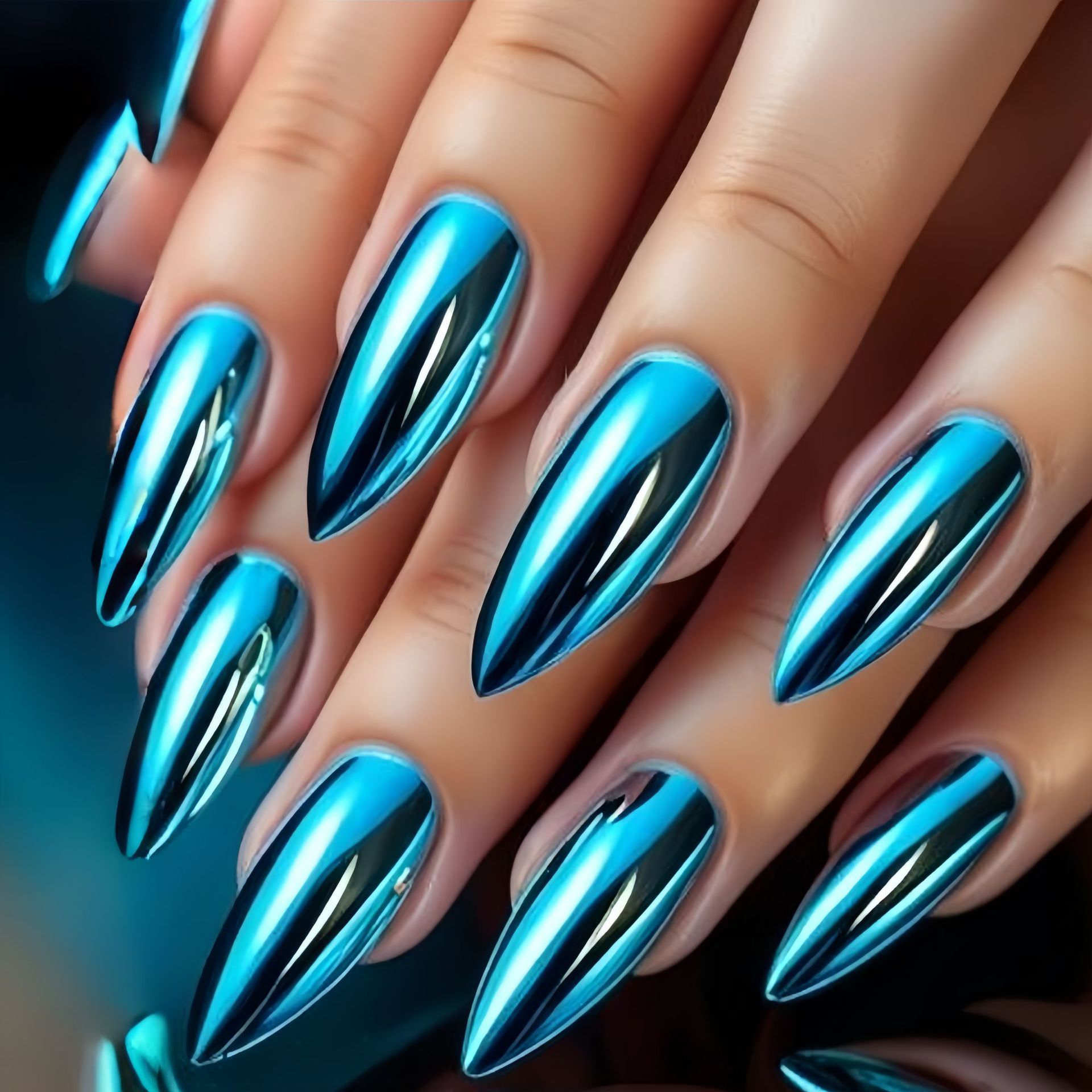 Medium fake nails for women  g - Nail Art Glossy 评论和价格